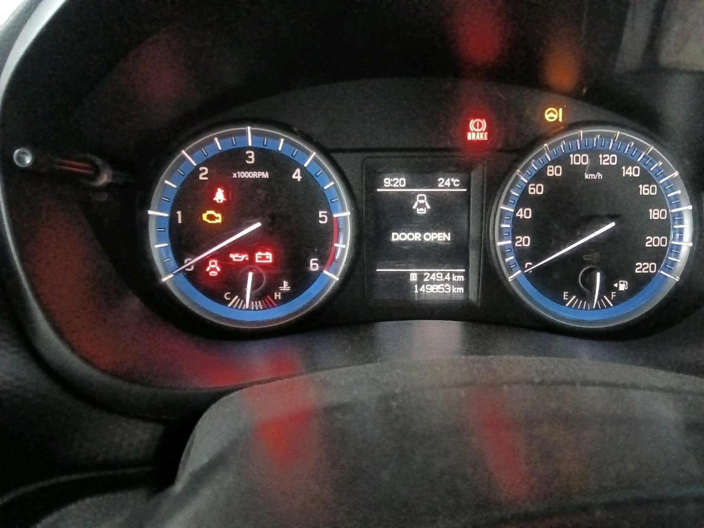 2015 Maruti S Cross DELTA 1.3, Diesel, Manual, 1,49,853 km, interior