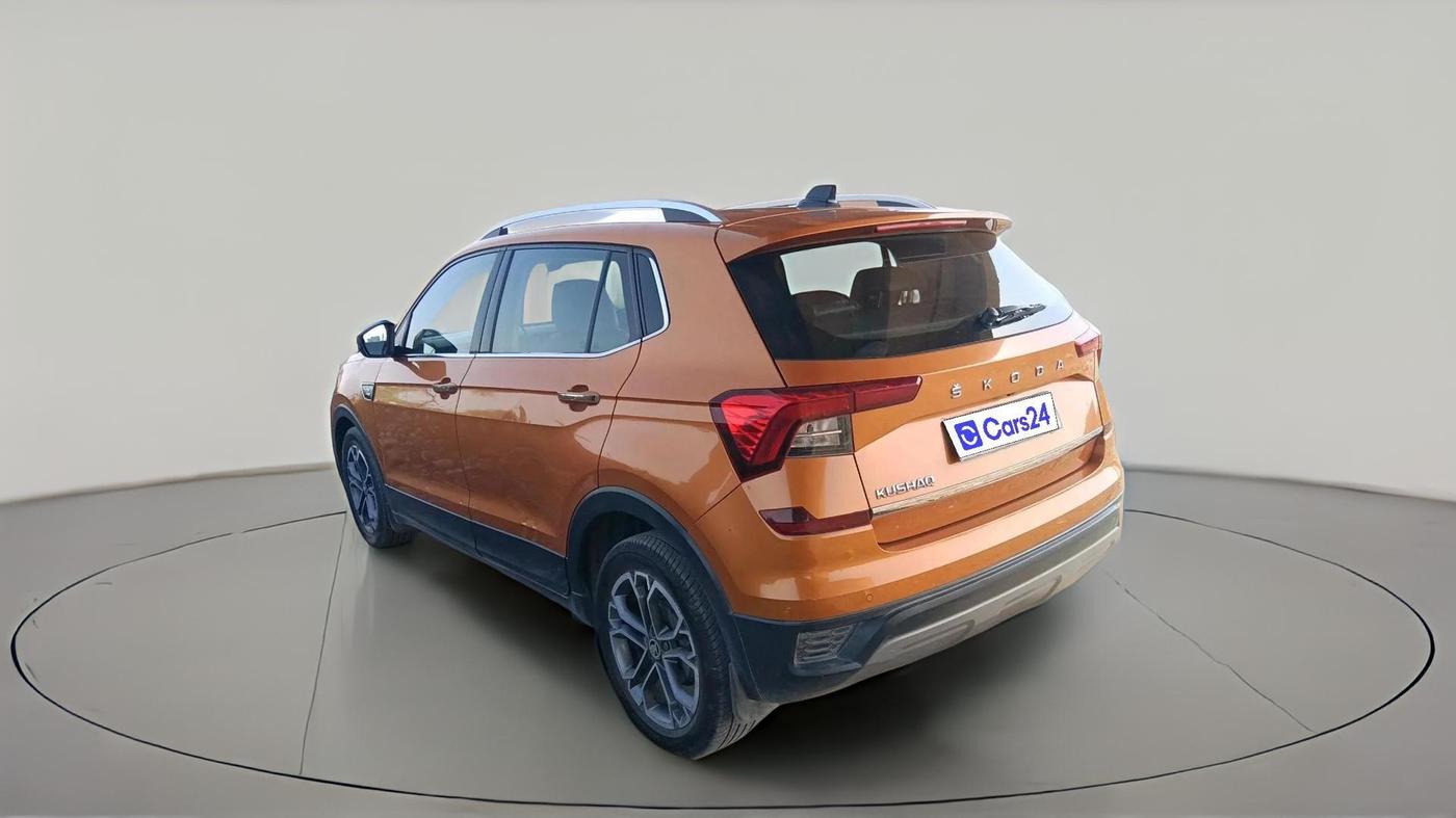 2021 Skoda KUSHAQ STYLE 1.0L TSI AT, Petrol, Automatic, 57,486 km, exterior