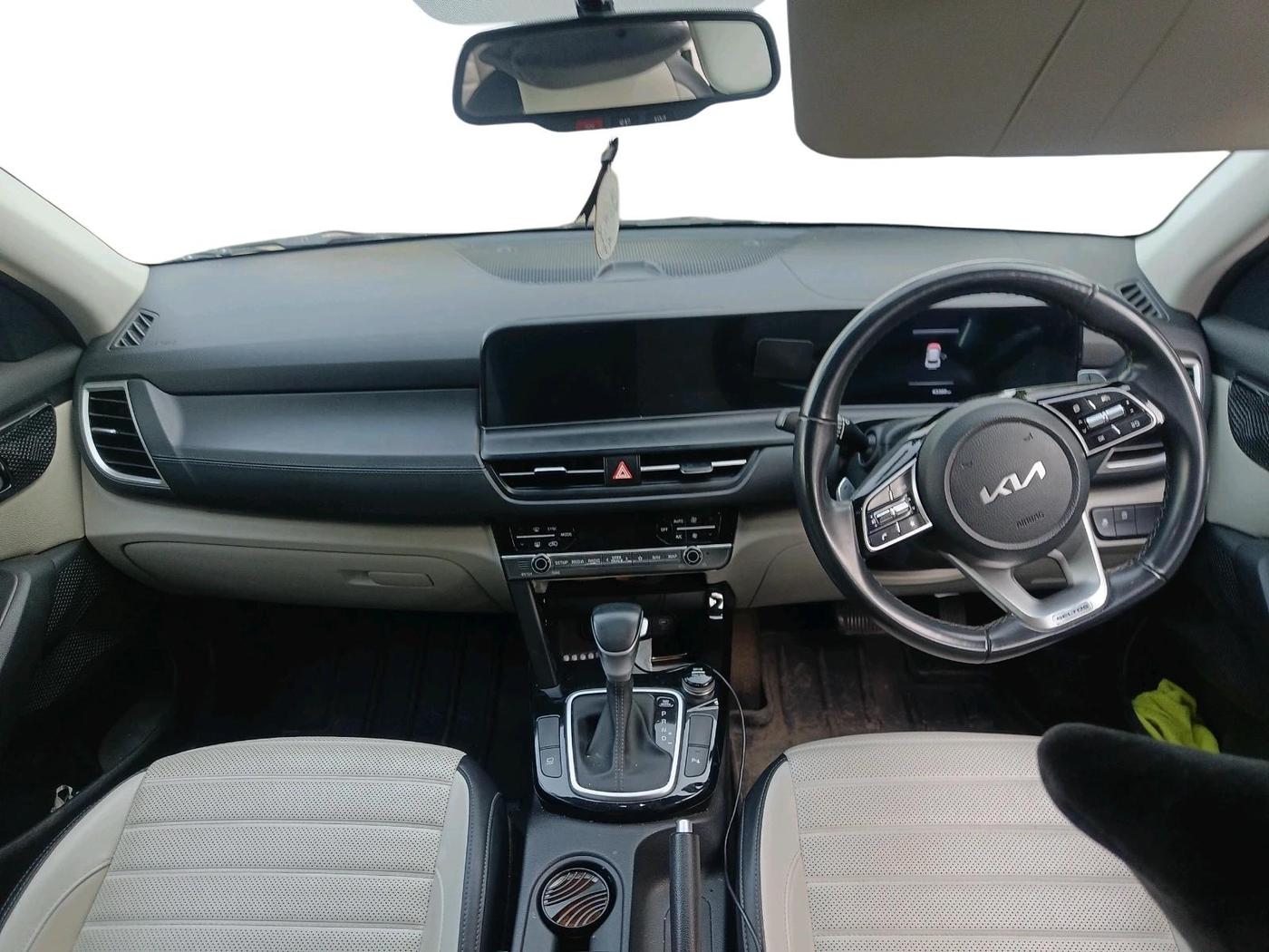 2023 KIA SELTOS HTX IVT, Petrol, Automatic, 43,388 km, interior