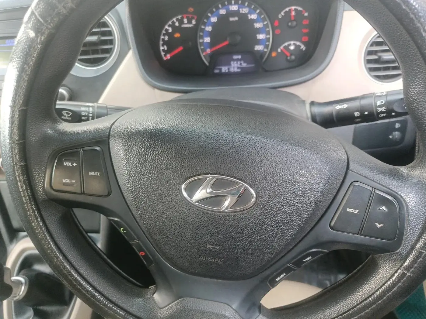 2017 Hyundai Xcent S 1.2 CRDI, Diesel, Manual, 85,168 km, interior