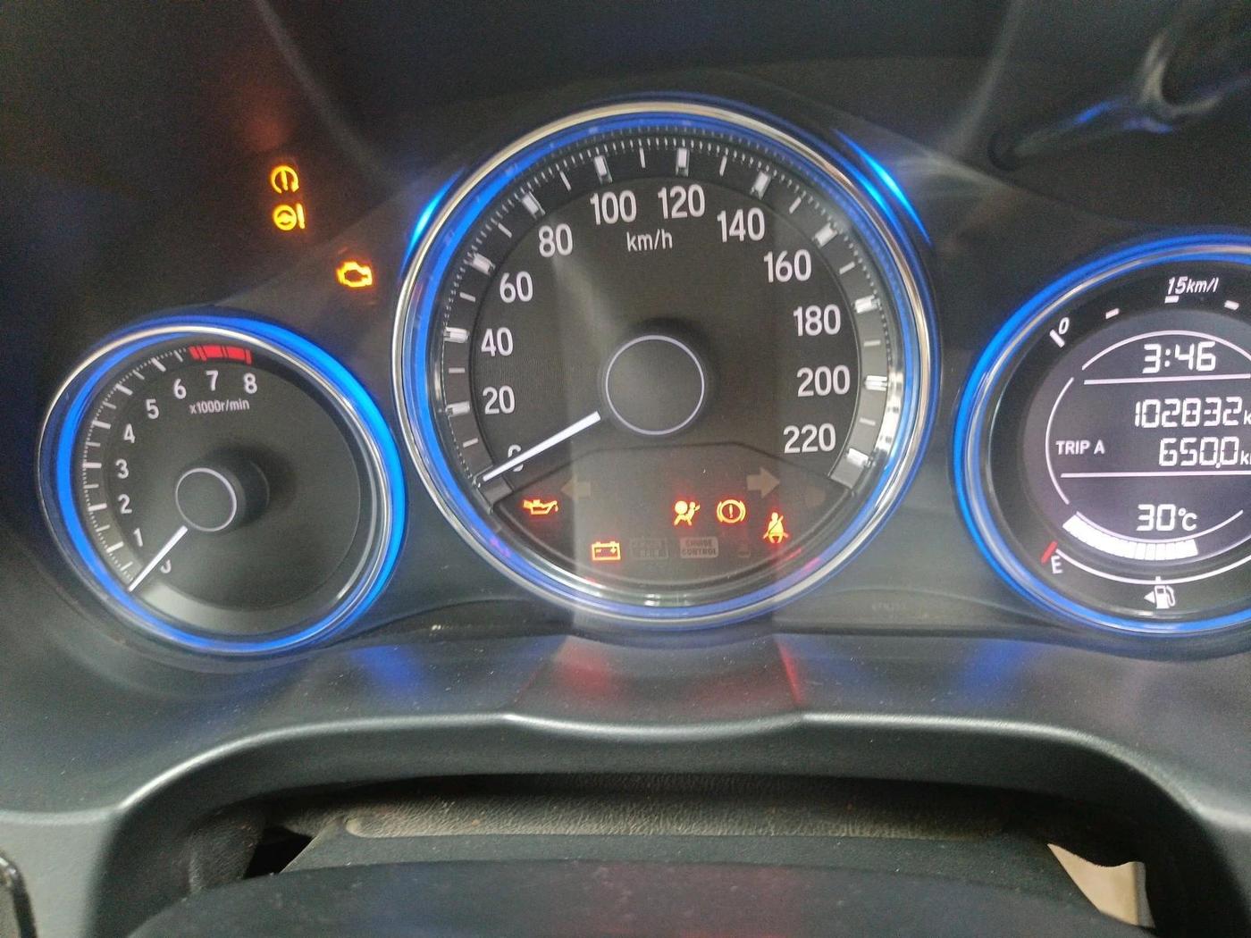 2014 Honda City 1.5L I-VTEC VX, Petrol, Manual, 1,02,832 km, interior