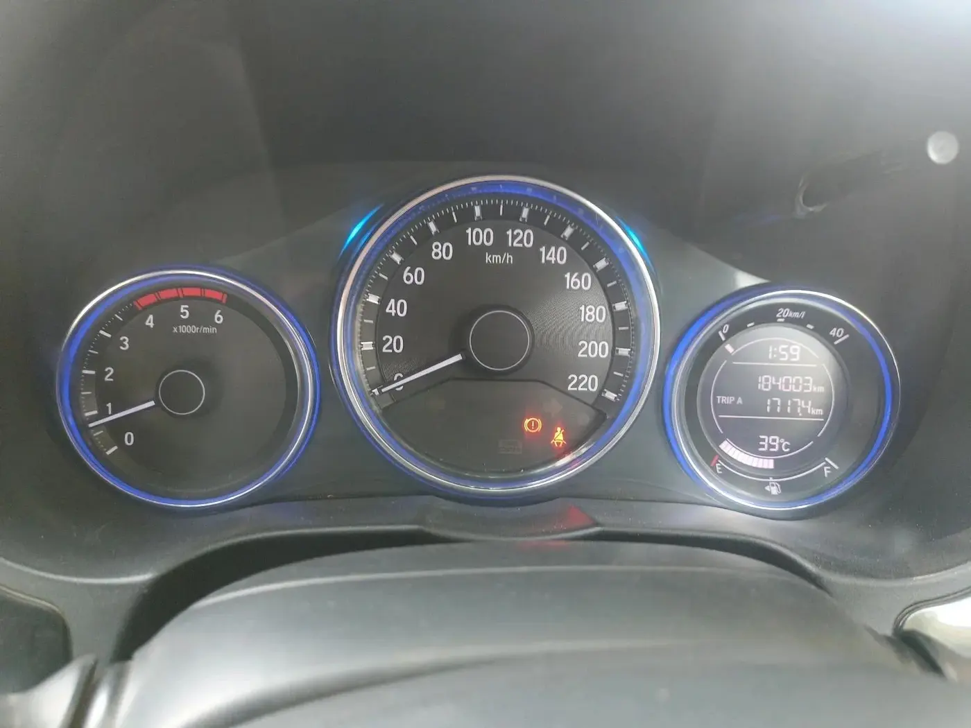 2015 Honda City 1.5L I-DTEC V, Diesel, Manual, 1,84,003 km, interior