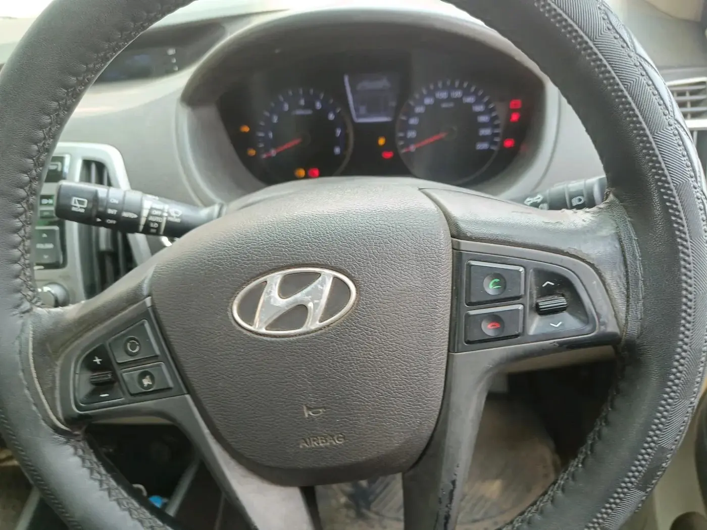 2014 Hyundai Elite i20 ASTA 1.2, CNG, Manual, 1,08,955 km, interior