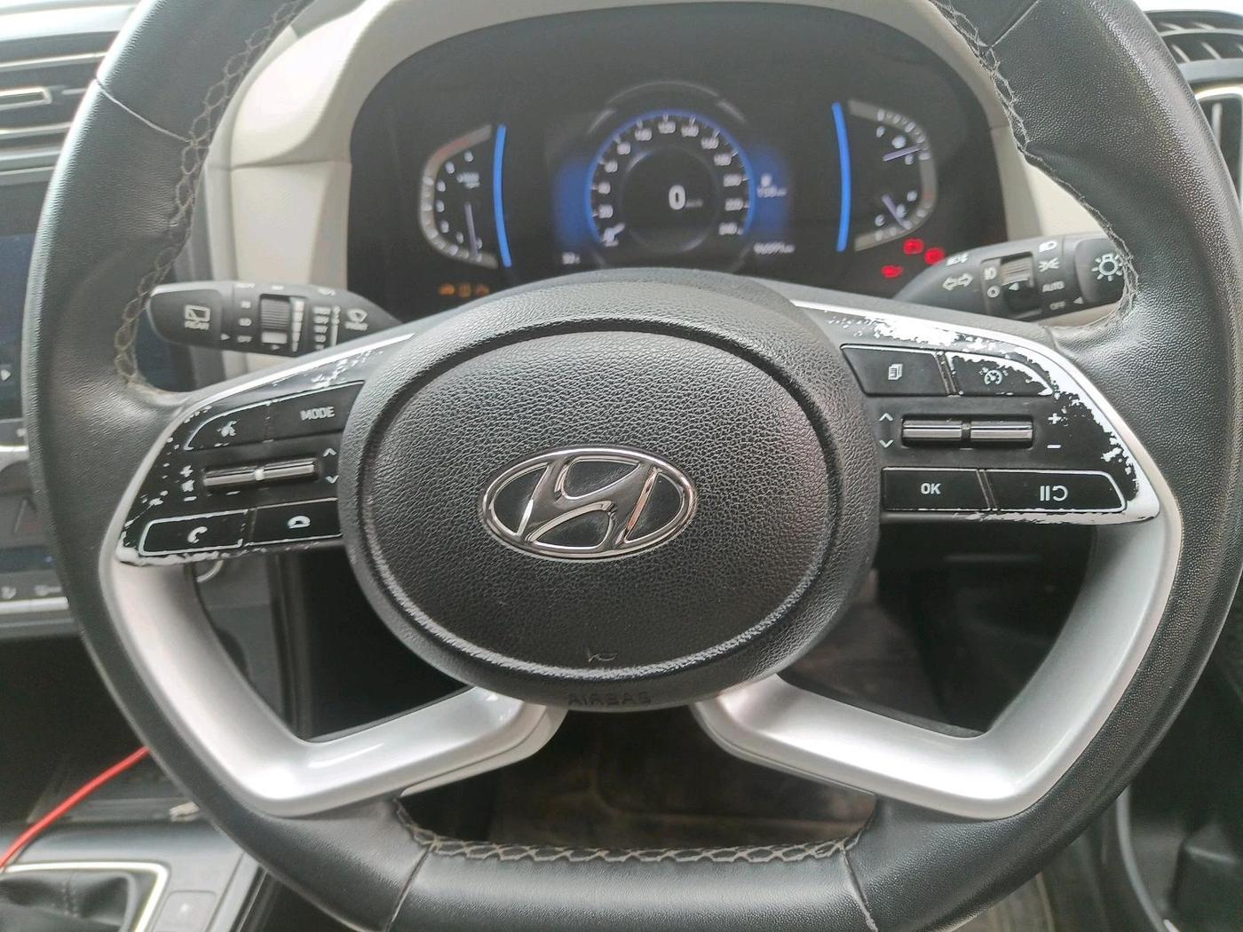 2022 Hyundai Creta SX (O) 1.5 DIESEL, Diesel, Manual, 96,591 km, interior