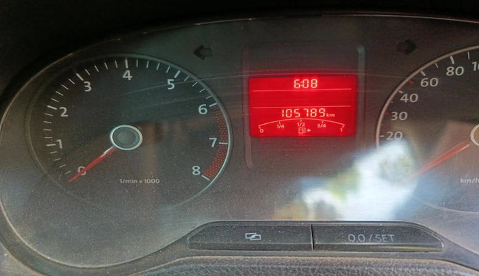 2012 Volkswagen Polo TRENDLINE 1.2L PETROL, Petrol, Manual, 1,05,789 km, interior