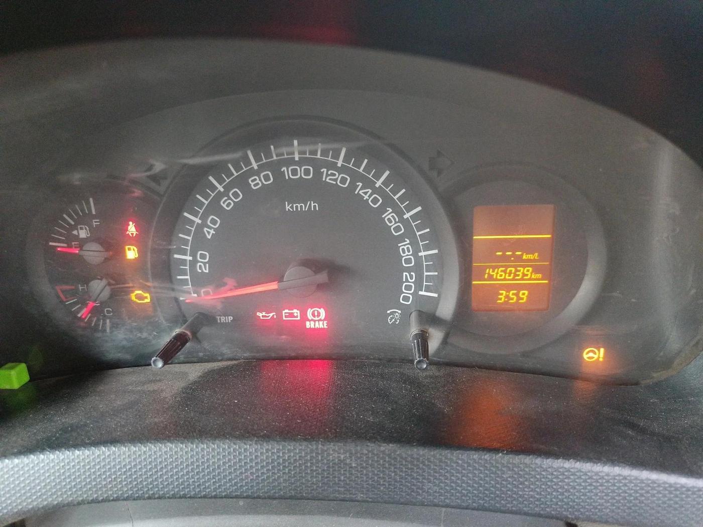 2014 Maruti Swift Dzire LXI, CNG, Manual, 1,46,039 km, interior
