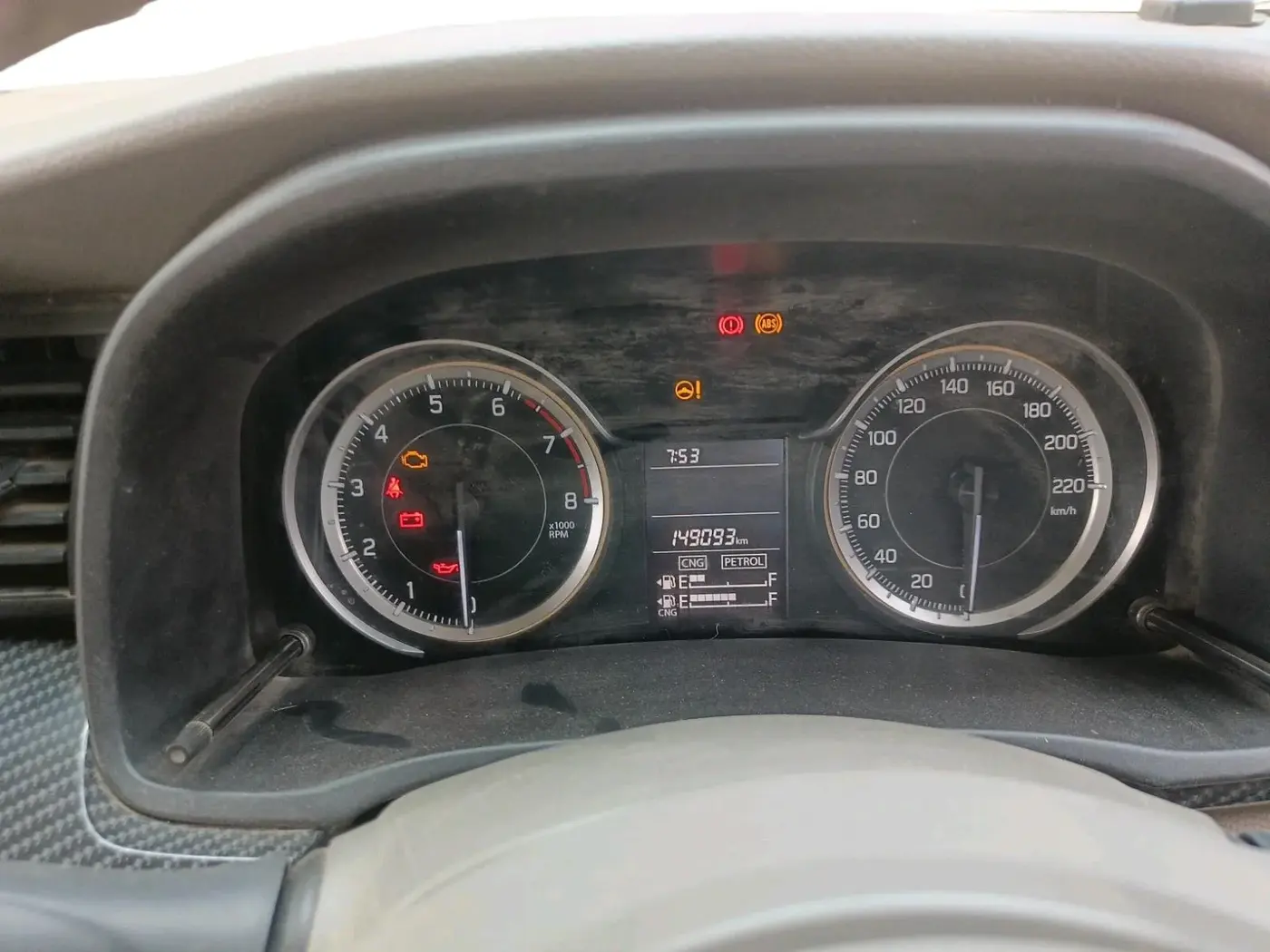 2020 Maruti Ertiga VXI CNG, CNG, Manual, 1,50,000 km, interior