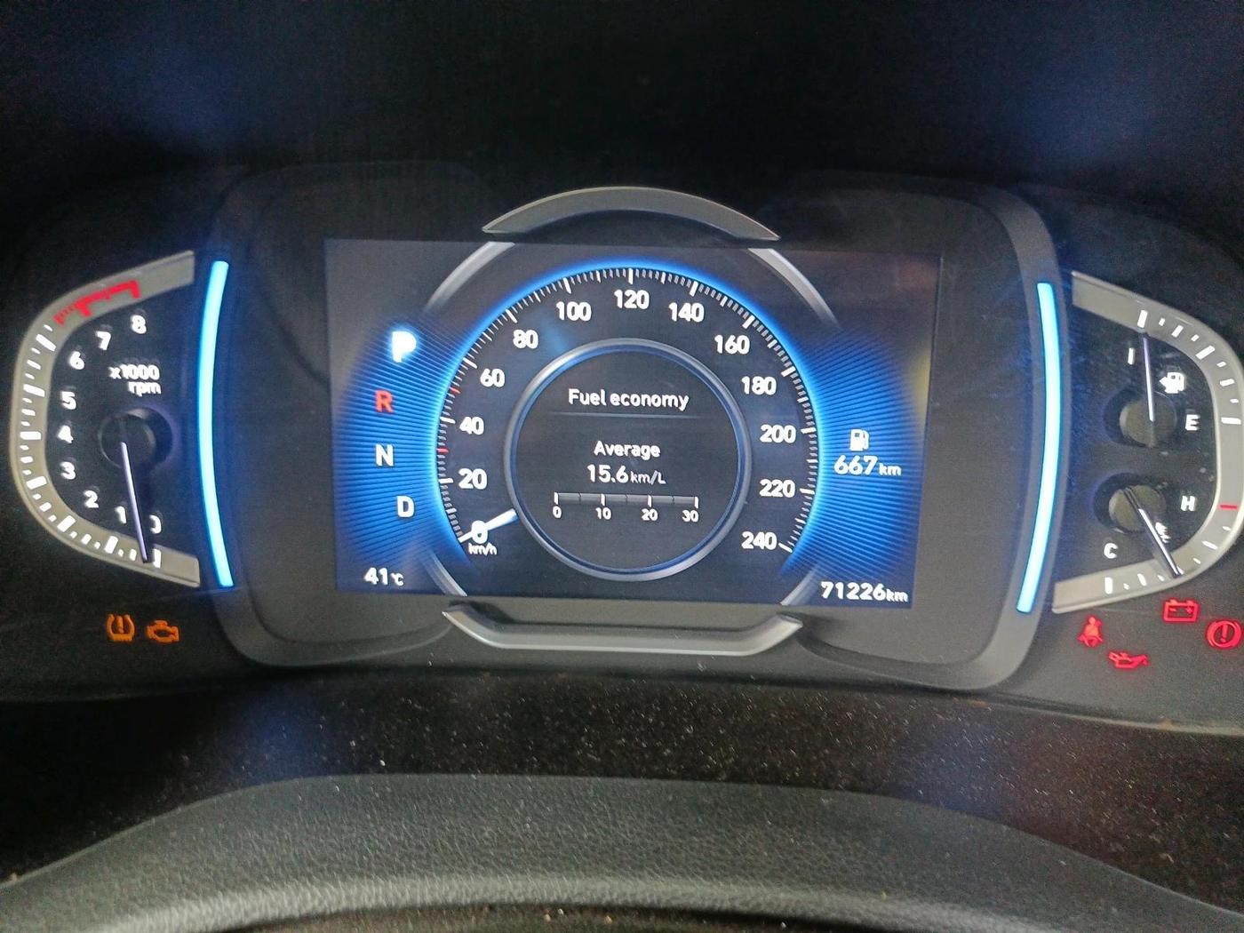 2021 Hyundai Creta SX (O) 1.4 TURBO DCT, Petrol, Automatic, 73,000 km, interior