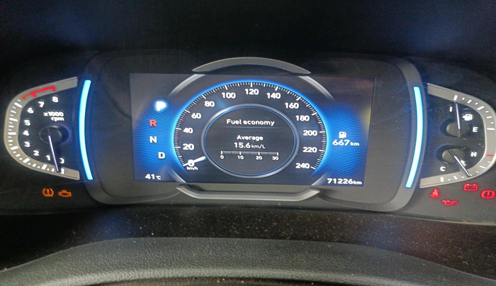 2021 Hyundai Creta SX (O) 1.4 TURBO DCT, Petrol, Automatic, 71,226 km, interior