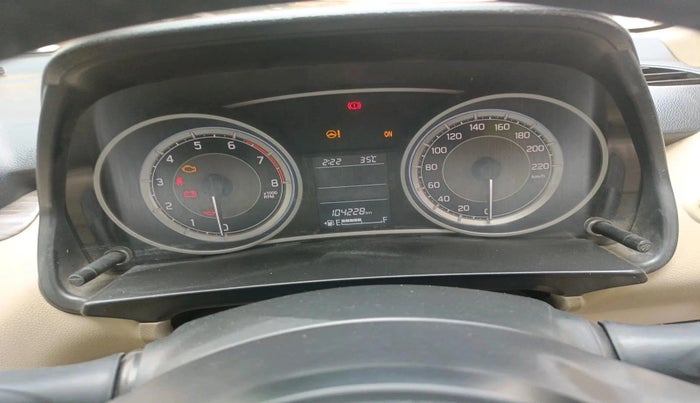 2020 Maruti Dzire ZXI, CNG, Manual, 1,04,228 km, interior