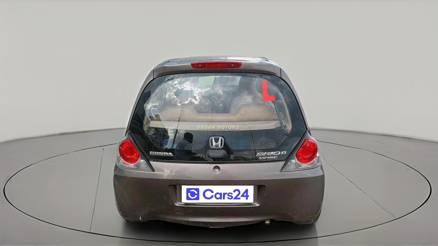 2012 Honda Brio S MT, Petrol, Manual, 1,10,365 km, exterior