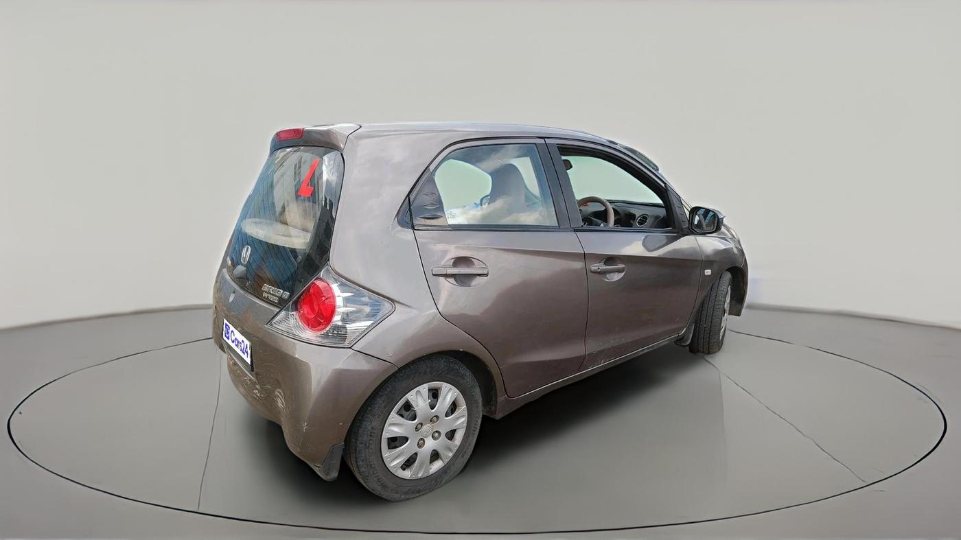 2012 Honda Brio S MT, Petrol, Manual, 1,10,365 km, exterior