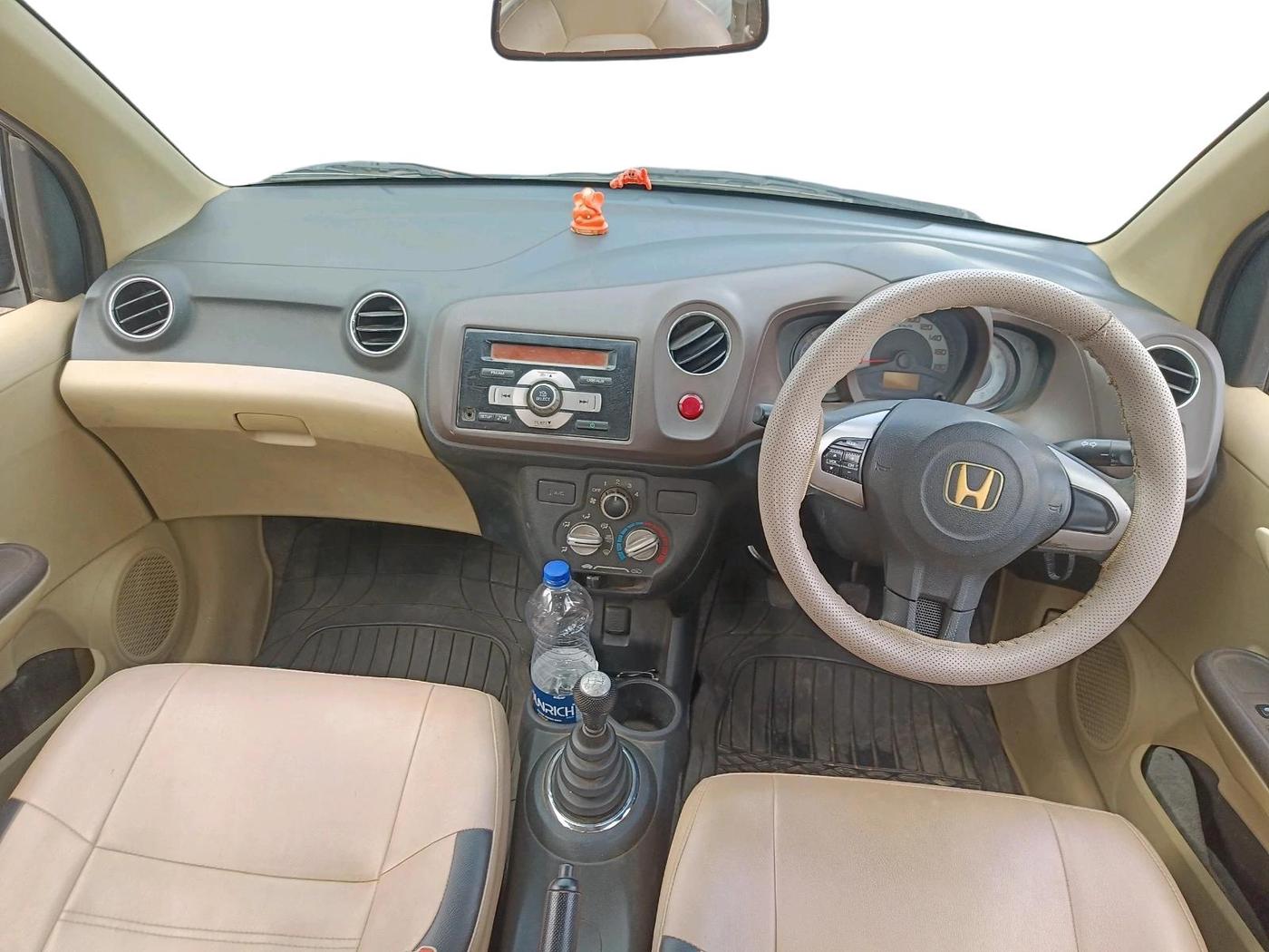 2012 Honda Brio S MT, Petrol, Manual, 1,10,365 km, interior