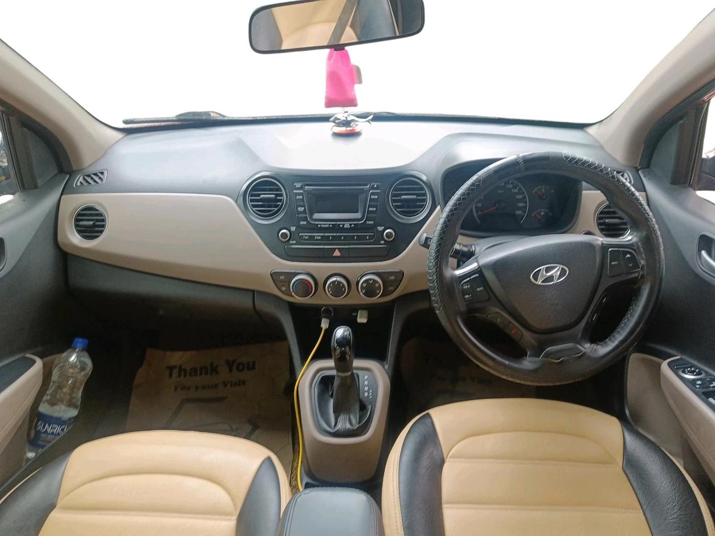 2015 Hyundai Grand i10 ASTA AT 1.2 KAPPA VTVT, Petrol, Automatic, 69,498 km, interior