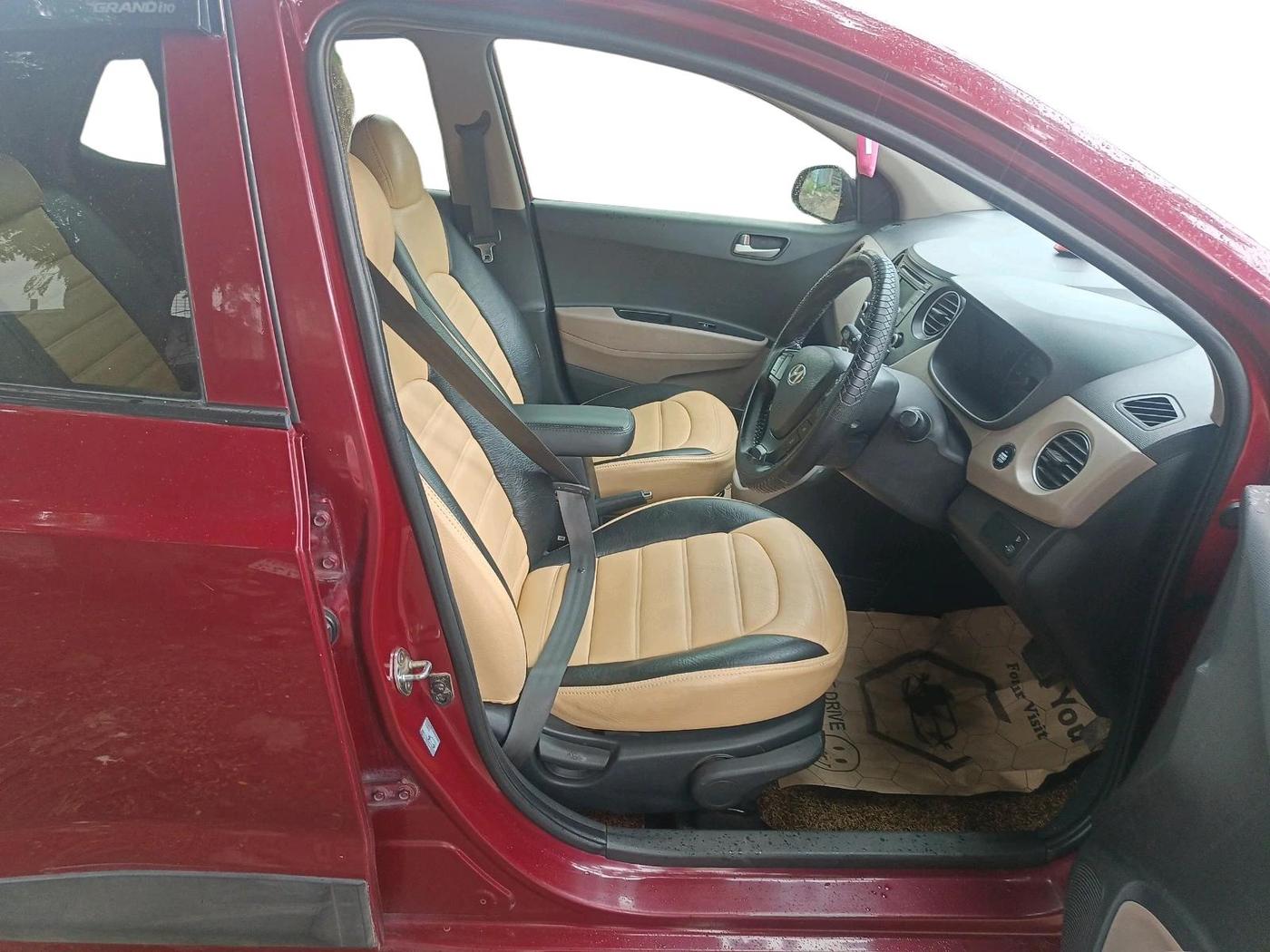2015 Hyundai Grand i10 ASTA AT 1.2 KAPPA VTVT, Petrol, Automatic, 69,498 km, interior