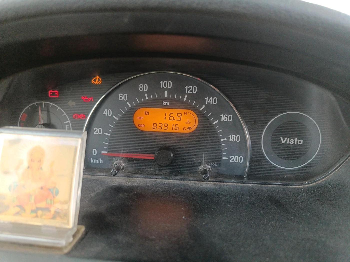 2012 Tata Indica Vista LX TDI, Diesel, Manual, 83,916 km, interior