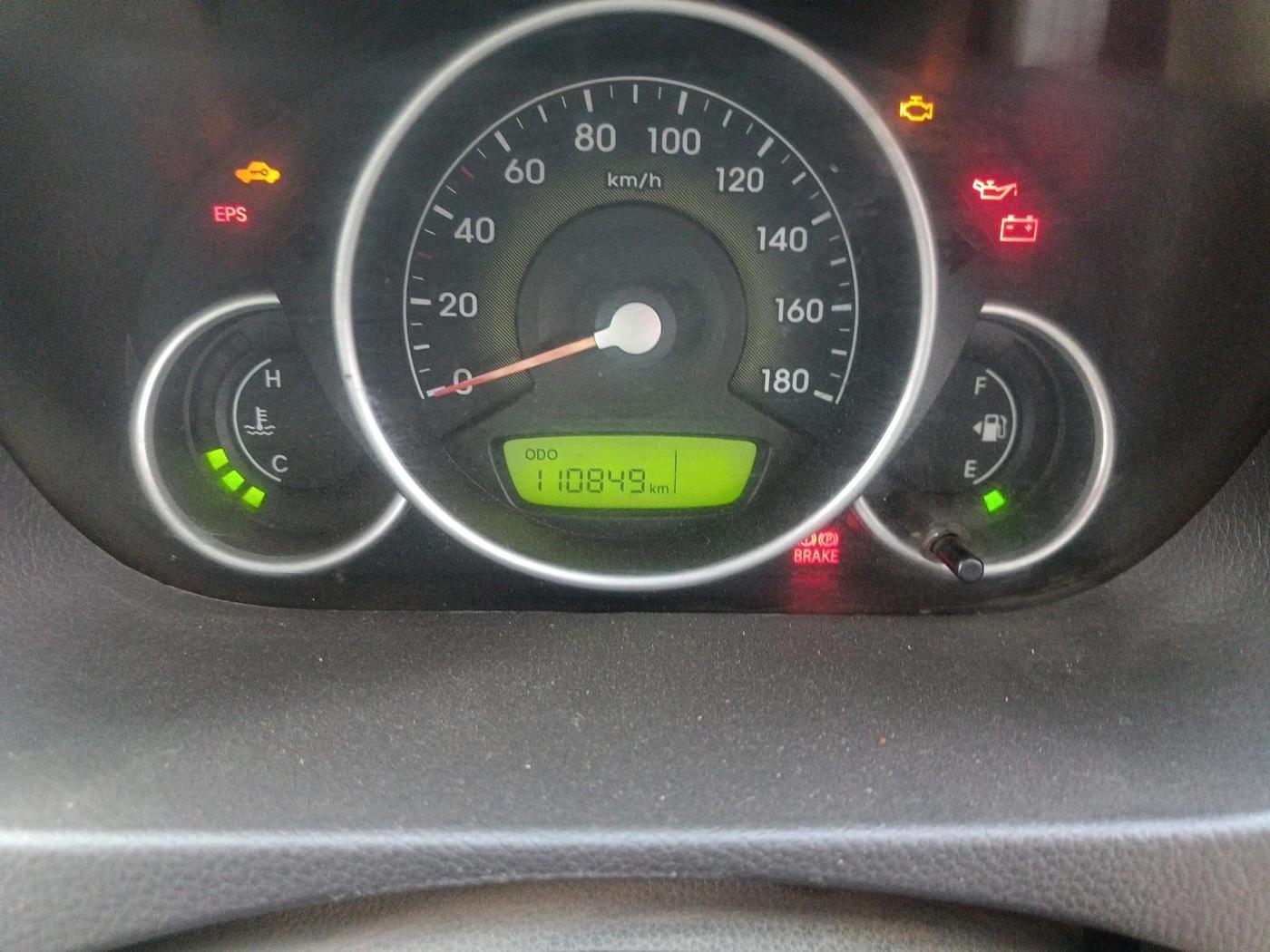 2013 Hyundai Eon MAGNA +, CNG, Manual, 1,10,849 km, interior