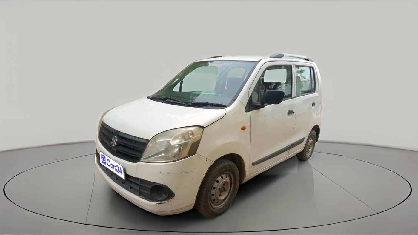2012 Maruti Wagon R 1.0 LXI, CNG, Manual, 1,25,629 km, exterior