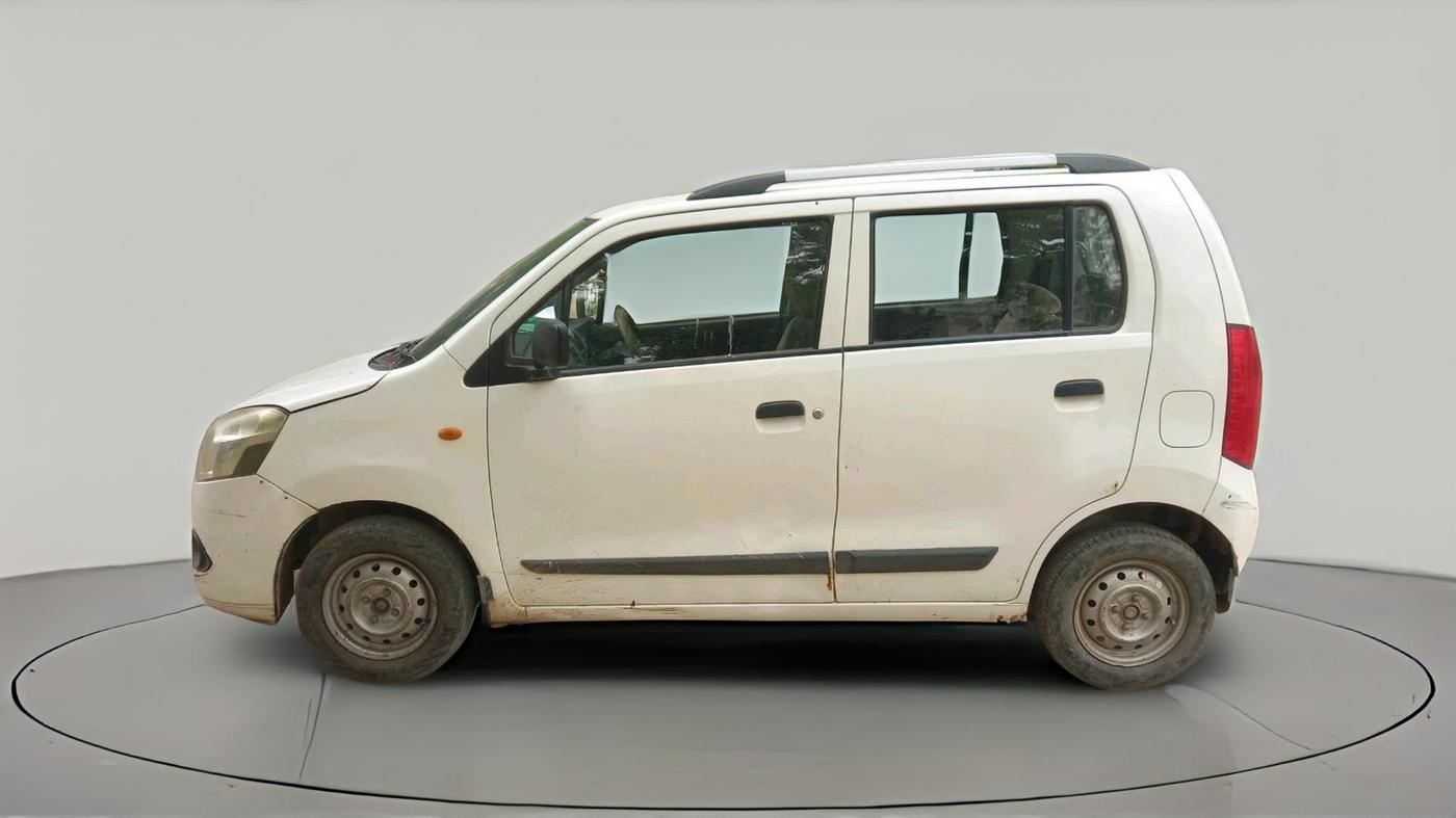 2012 Maruti Wagon R 1.0 LXI, CNG, Manual, 1,25,629 km, exterior
