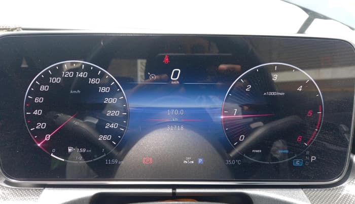 2023 Mercedes Benz C Class C 300D, Hybrid, Automatic, 31,718 km, interior
