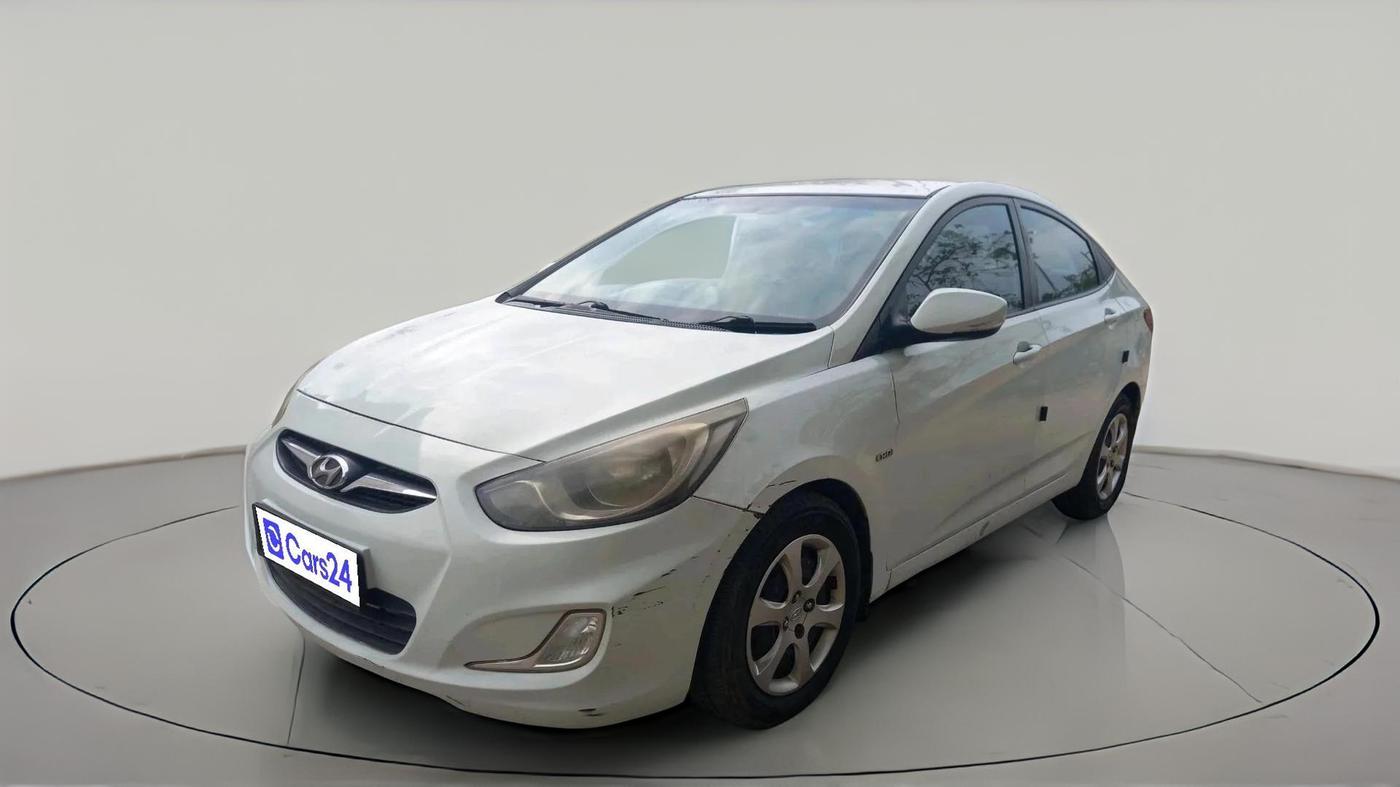 2012 Hyundai Verna FLUIDIC 1.6 CRDI EX, Diesel, Manual, 1,73,938 km, exterior