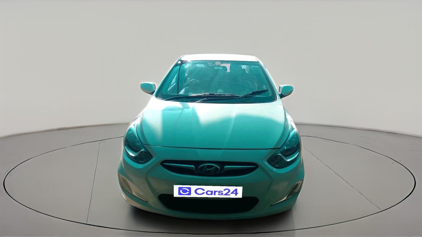 2013 Hyundai Verna FLUIDIC 1.6 CRDI EX, Diesel, Manual, 94,809 km, exterior