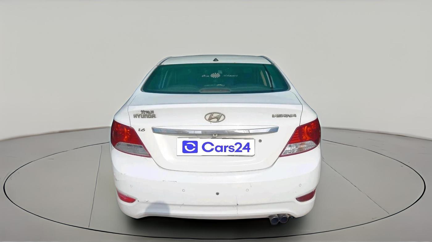 2013 Hyundai Verna FLUIDIC 1.6 CRDI EX, Diesel, Manual, 94,809 km, exterior