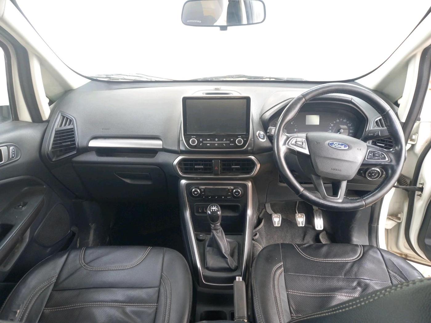 2019 Ford Ecosport TITANIUM 1.5L DIESEL, Diesel, Manual, 1,08,885 km, interior