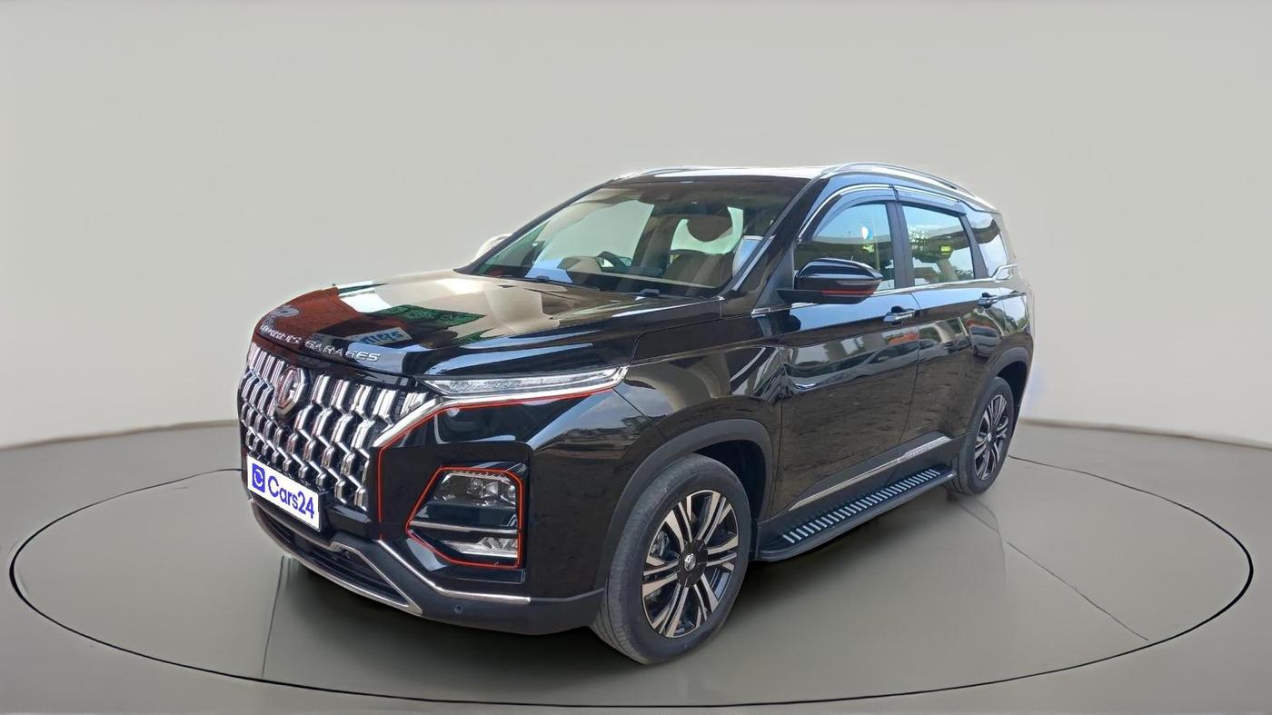 2026 MG HECTOR PLUS Savvy Pro 1.5 Turbo Petrol CVT 7 STR, Petrol, Automatic, 1,211 km, exterior
