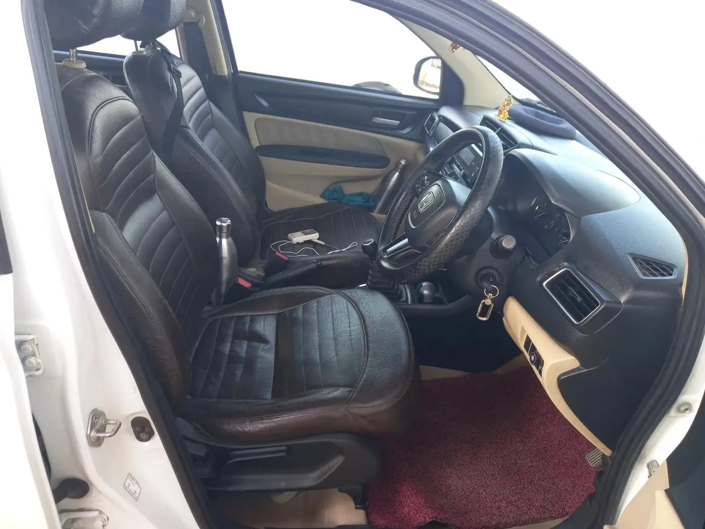 2019 Honda Amaze 1.2L I-VTEC S, CNG, Manual, 1,60,615 km, interior