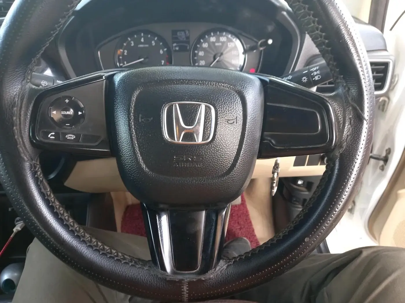 2019 Honda Amaze 1.2L I-VTEC S, CNG, Manual, 1,60,615 km, interior
