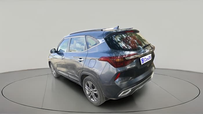 2021 KIA SELTOS HTX 1.5 CVT PETROL, Petrol, Automatic, 1,31,967 km, exterior