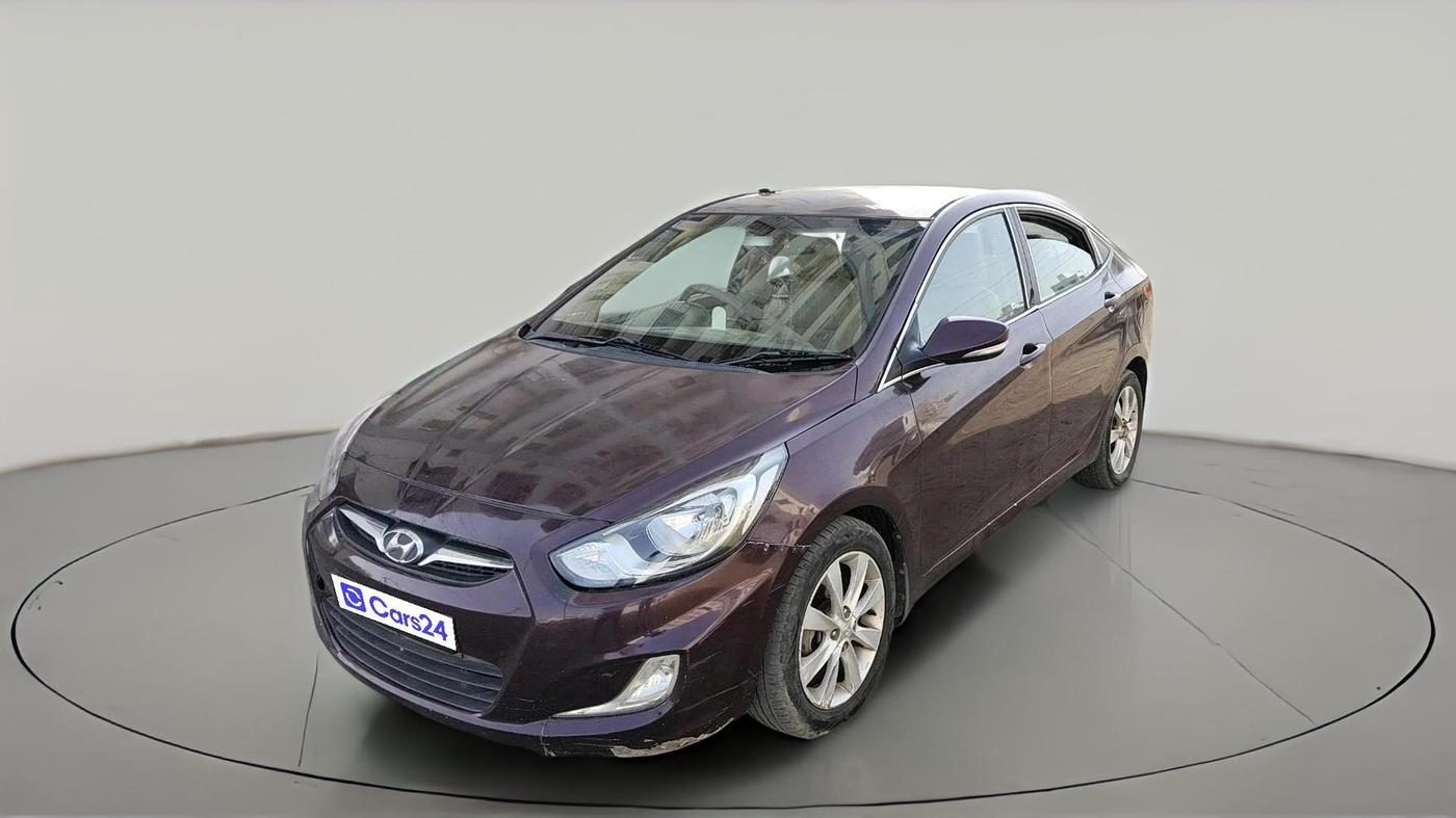 2011 Hyundai Verna FLUIDIC 1.6 CRDI SX, Diesel, Manual, 1,63,911 km, exterior