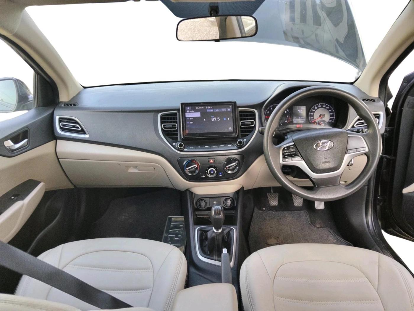 2021 Hyundai Verna S PLUS 1.5 VTVT, Petrol, Manual, 89,364 km, interior