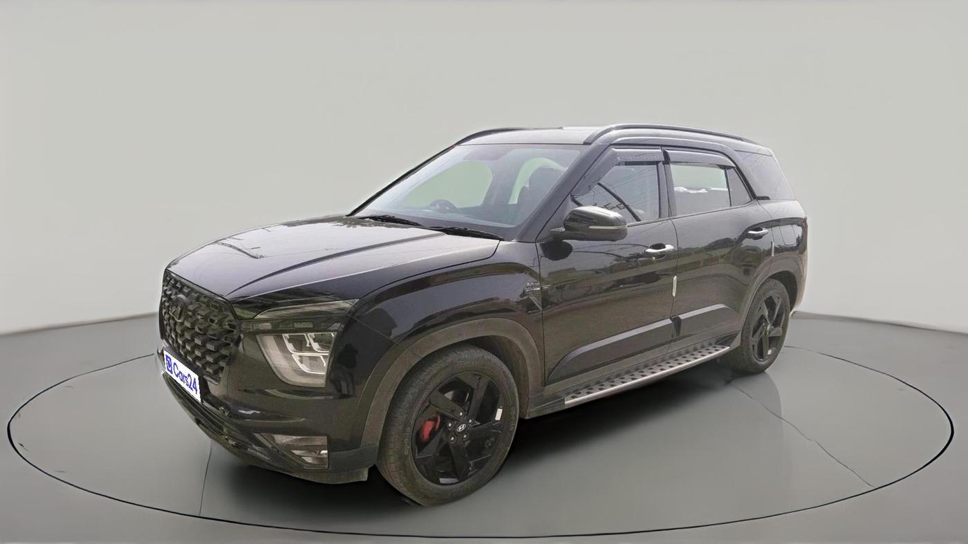 2024 Hyundai ALCAZAR  Signature (O) AE 7Str Diesel AT, Diesel, Automatic, 41,854 km, exterior