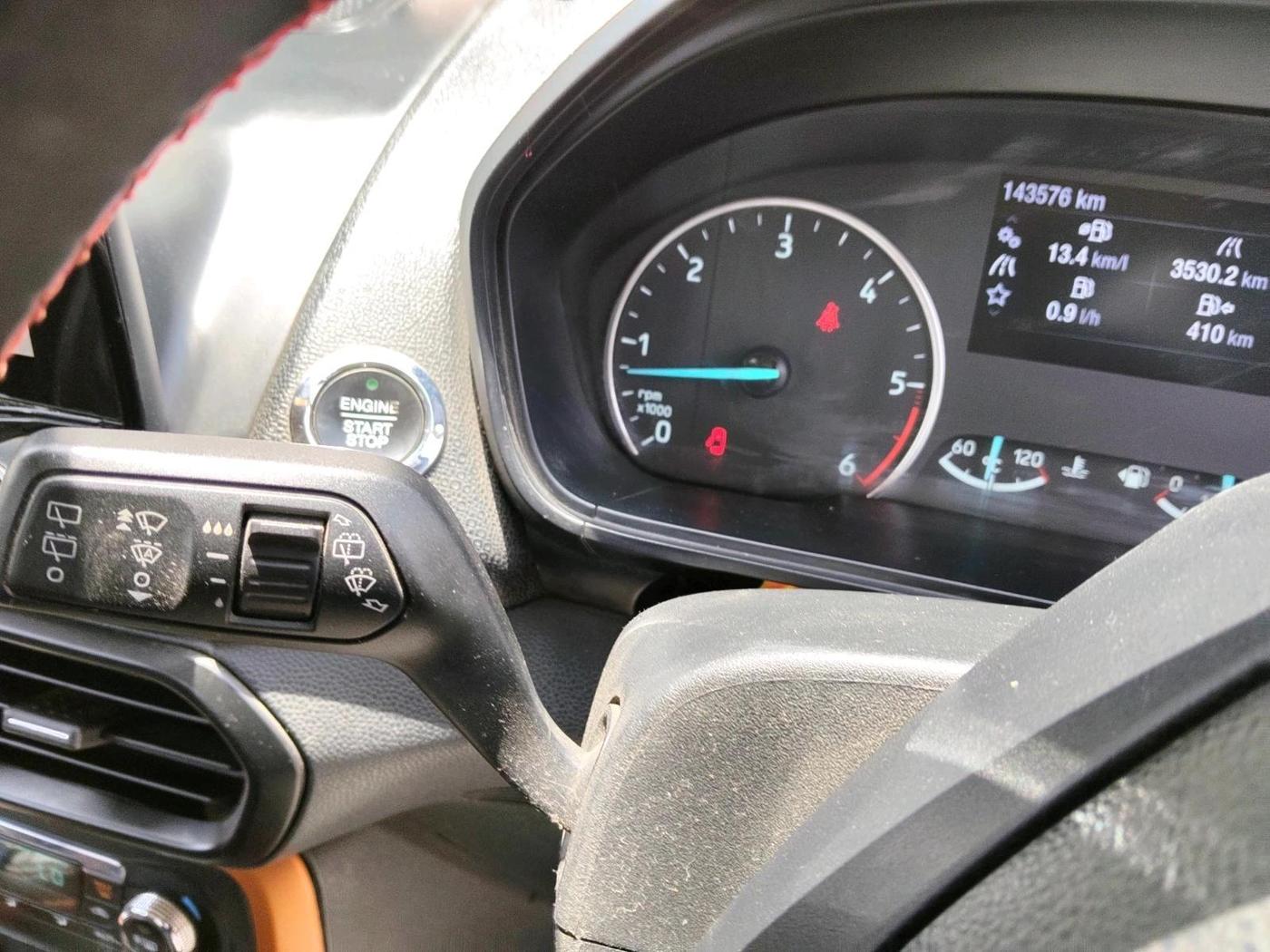 2019 Ford Ecosport TITANIUM 1.5L SPORTS(SUNROOF) DIESEL, Diesel, Manual, 1,43,576 km, interior