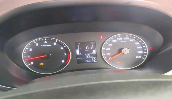 2019 Hyundai Elite i20 SPORTZ PLUS 1.2, CNG, Manual, 1,74,413 km, interior