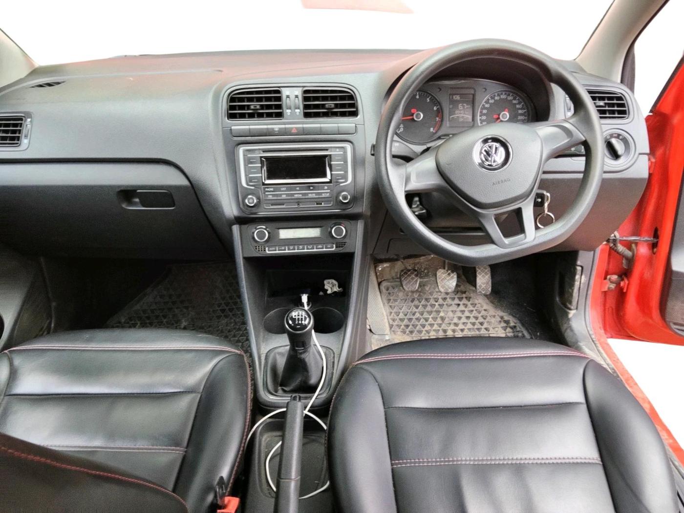 2021 Volkswagen Polo COMFORTLINE 1.0L TSI, Petrol, Manual, 89,491 km, interior