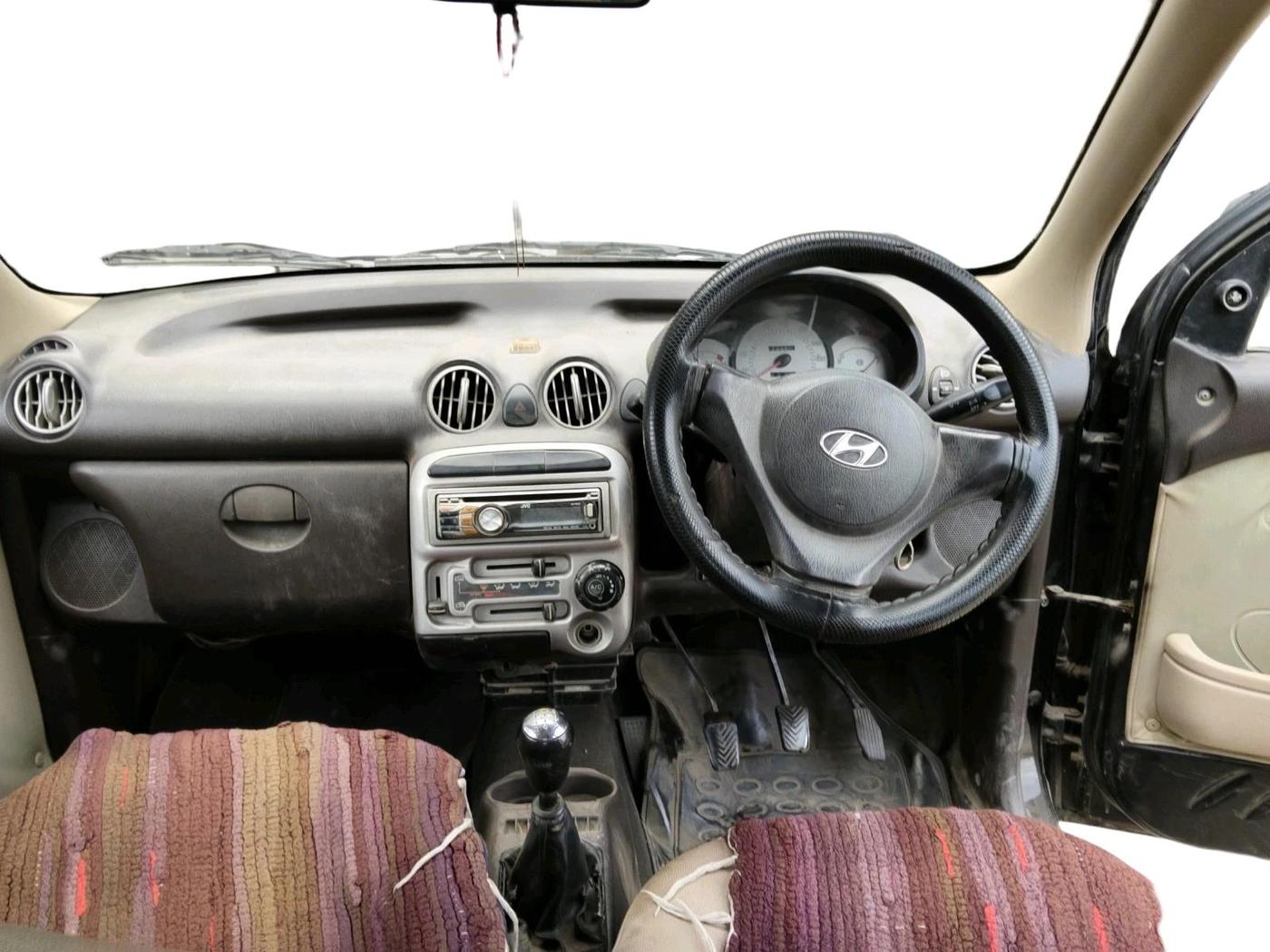 2012 Hyundai Santro Xing GL, CNG, Manual, 1,29,553 km, interior