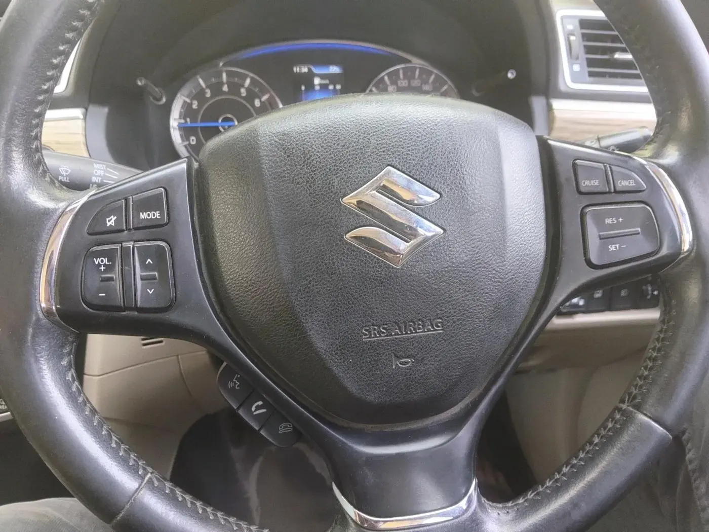 2021 Maruti Ciaz ALPHA 1.5 SHVS PETROL, Petrol, Manual, 68,334 km, interior