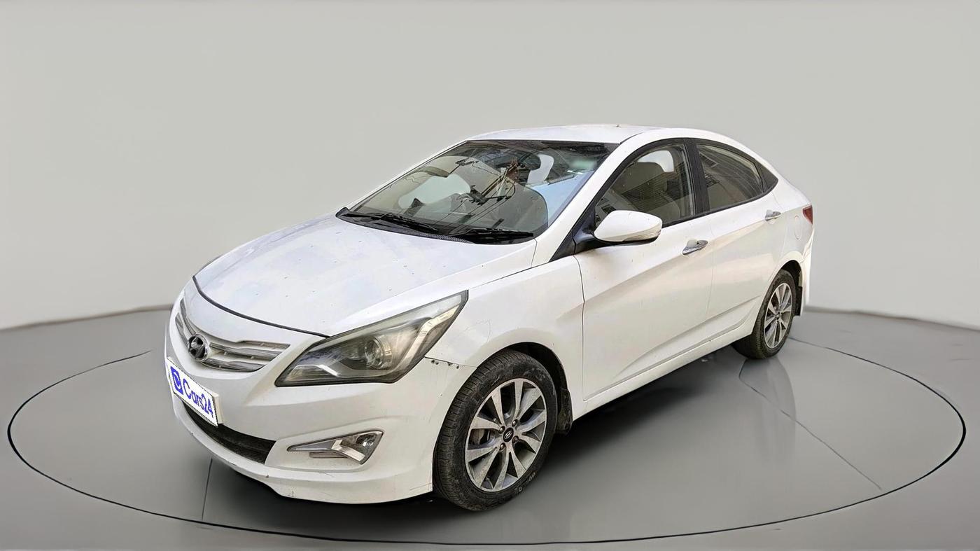 2015 Hyundai Verna FLUIDIC 4S 1.6 VTVT S(O), Petrol, Manual, 1,09,881 km, exterior