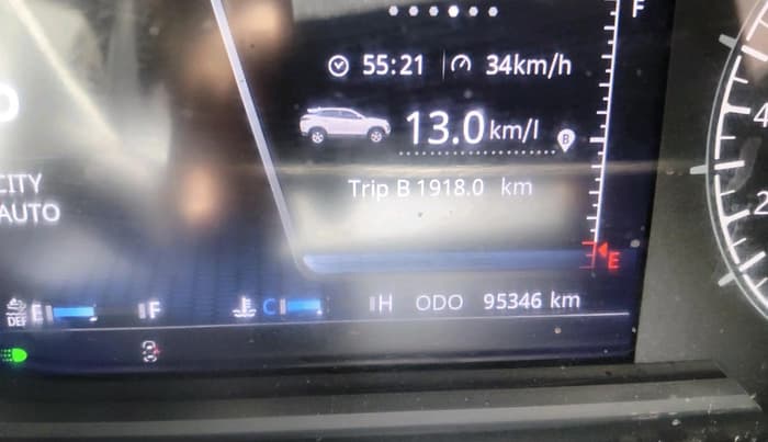 2020 Tata Harrier XZA 2.0L DARK EDITION, Diesel, Automatic, 95,616 km, interior