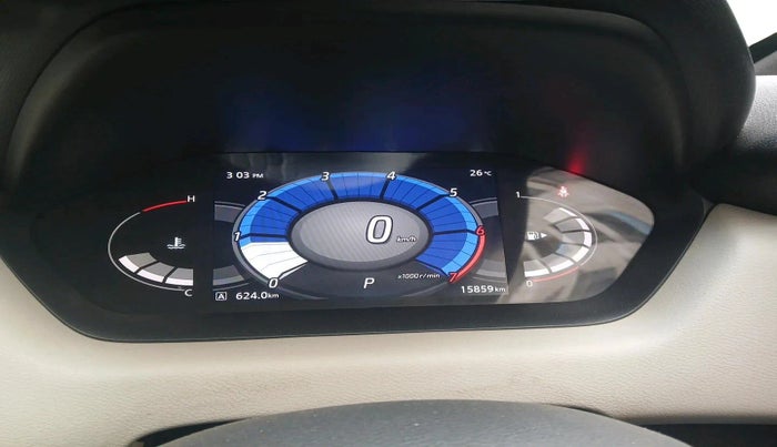 2022 Nissan MAGNITE XV TURBO CVT, Petrol, Automatic, 15,859 km, interior