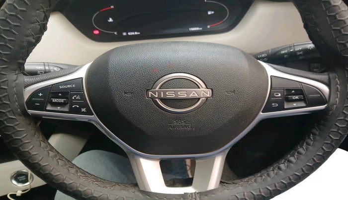 2022 Nissan MAGNITE XV TURBO CVT, Petrol, Automatic, 15,859 km, interior