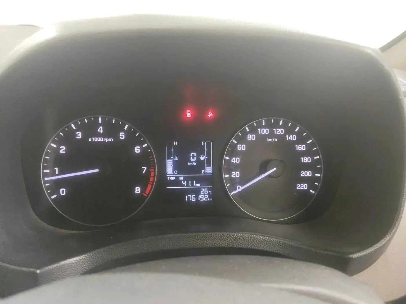 2018 Hyundai Creta E PLUS 1.6 PETROL, Petrol, Manual, 1,76,194 km, interior