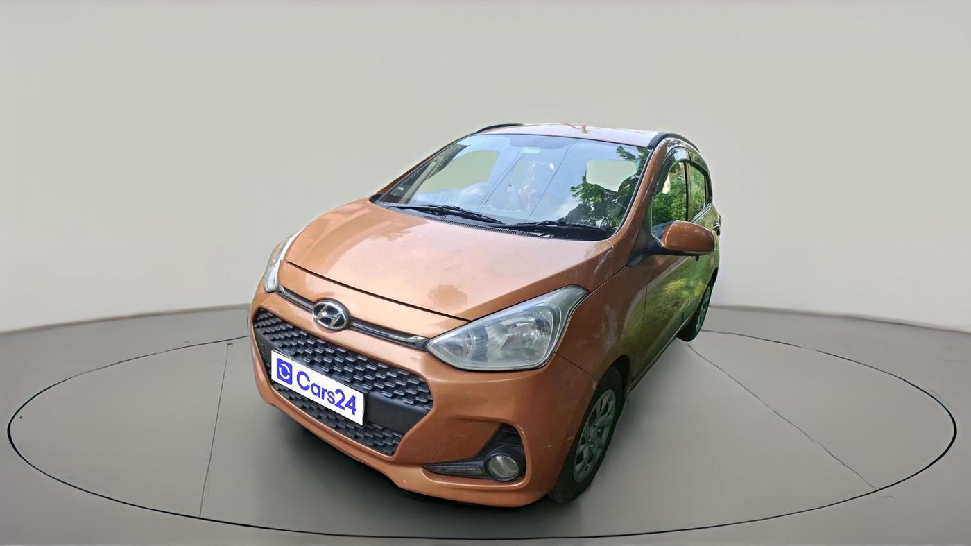 2017 Hyundai Grand i10 SPORTZ (O) 1.2 KAPPA VTVT, Petrol, Manual, 11,146 km, exterior