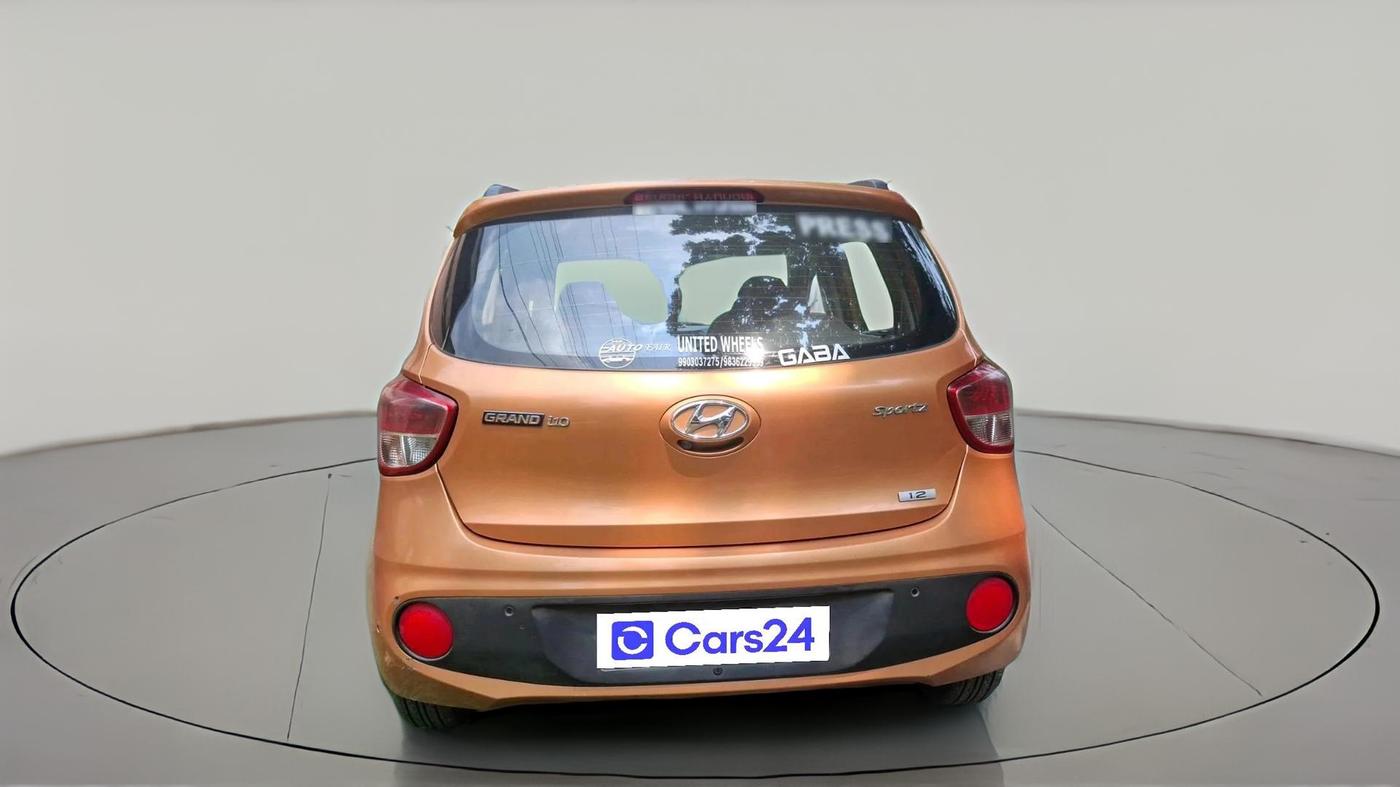 2017 Hyundai Grand i10 SPORTZ (O) 1.2 KAPPA VTVT, Petrol, Manual, 11,146 km, exterior