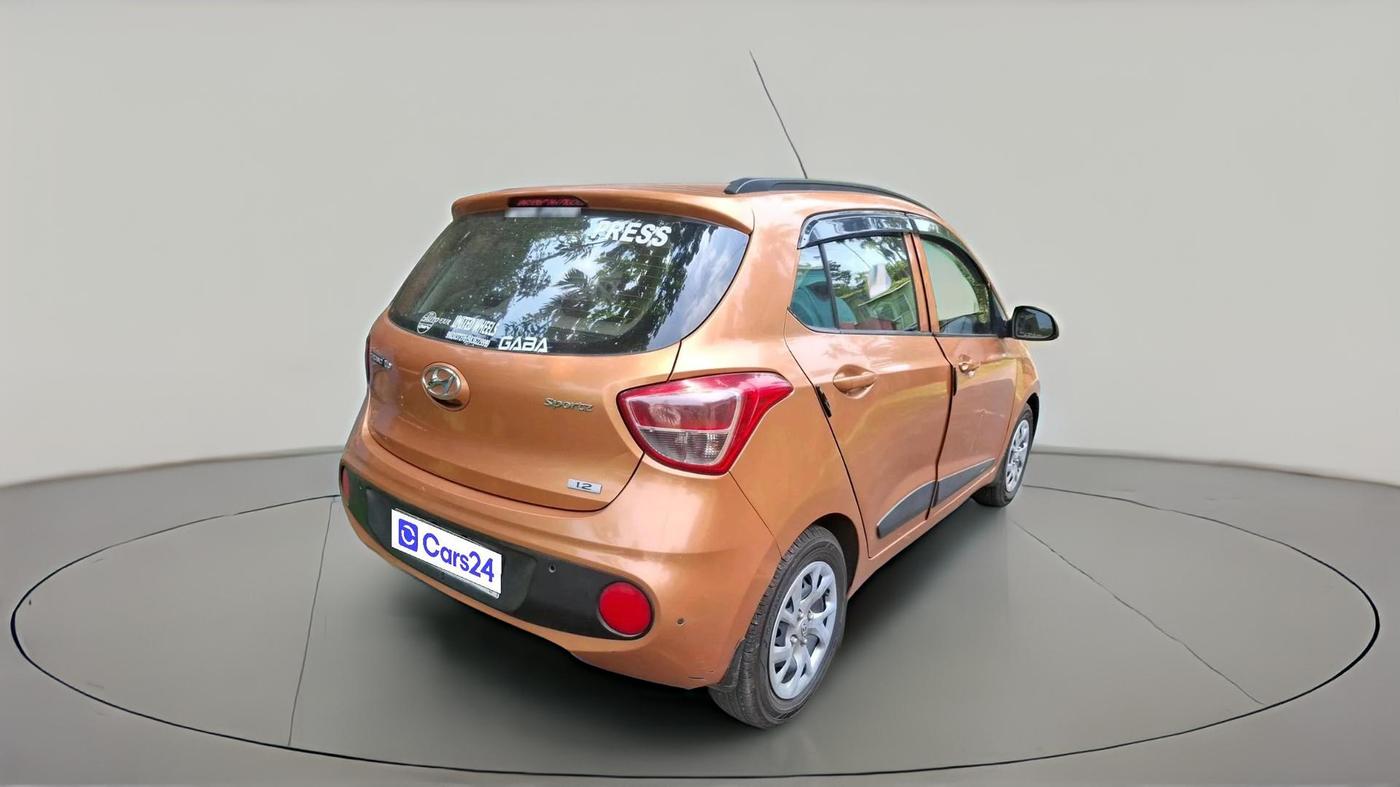 2017 Hyundai Grand i10 SPORTZ (O) 1.2 KAPPA VTVT, Petrol, Manual, 11,146 km, exterior
