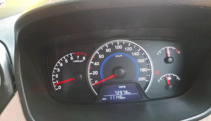 2017 Hyundai Grand i10 SPORTZ (O) 1.2 KAPPA VTVT, Petrol, Manual, 11,146 km, interior