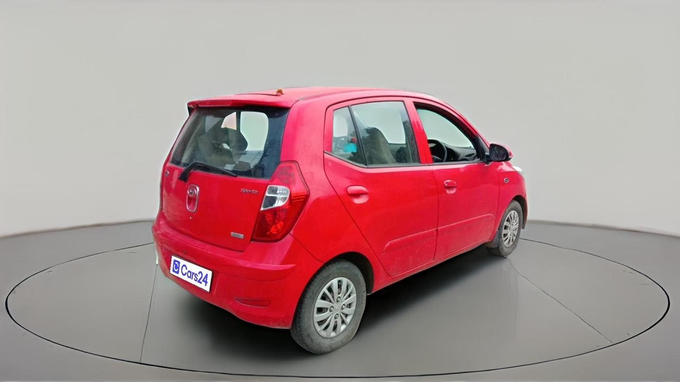 2013 Hyundai i10 SPORTZ 1.2, Petrol, Manual, 67,550 km, exterior